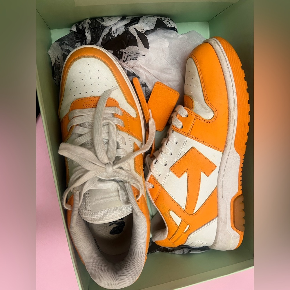 Off white sneakers